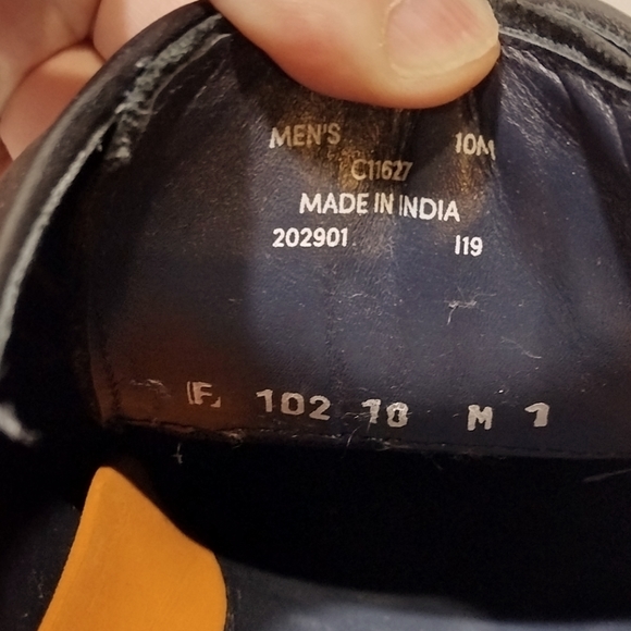 Cole Haan Lenox Hill Split-Toe Black Smooth Polished Leather Lace-Up Oxfords - Picture 4 of 14